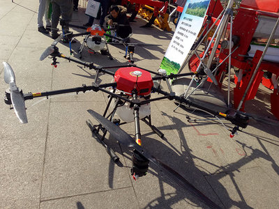 农时3WWDZ-10型电动多旋翼植保无人机 精准农业的空中新利器
